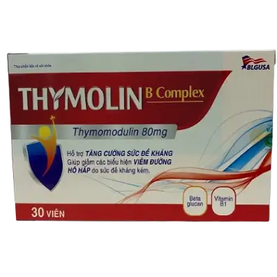 Thymolin B Complex - Hỗ trợ viêm đường hô hấp, tăng sức đề kháng